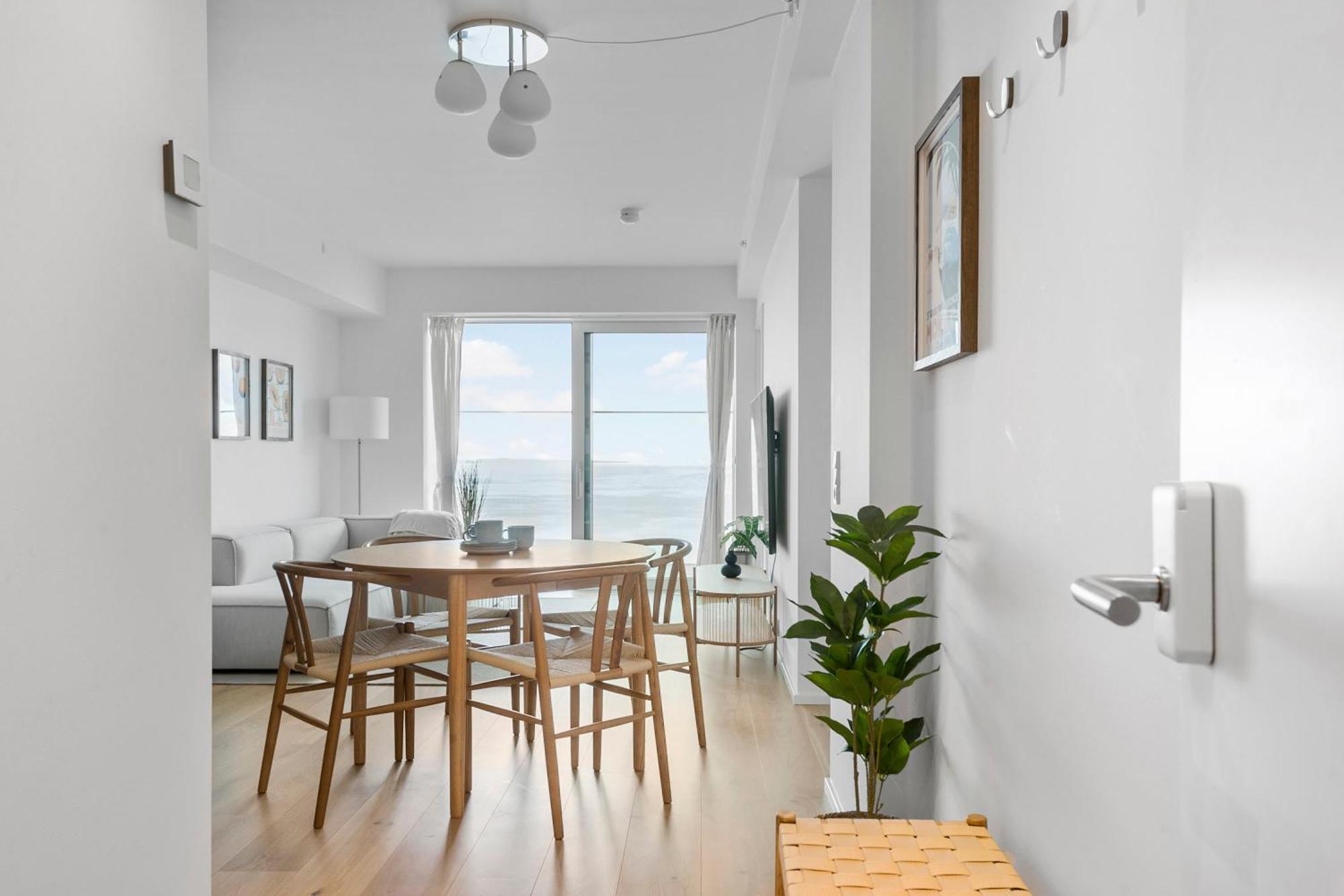 Endless Ocean Views With Private Balcony Apartment Århus Exterior foto