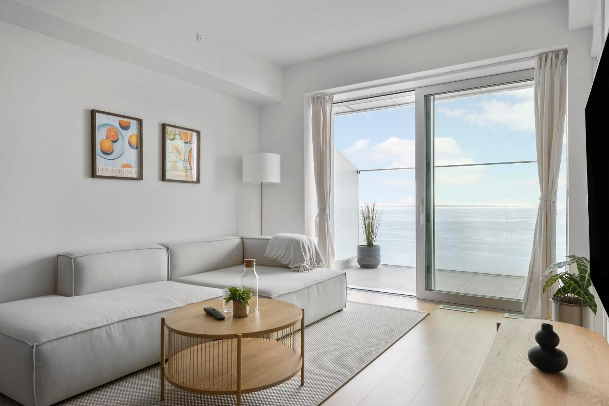 Endless Ocean Views With Private Balcony Apartment Århus Exterior foto